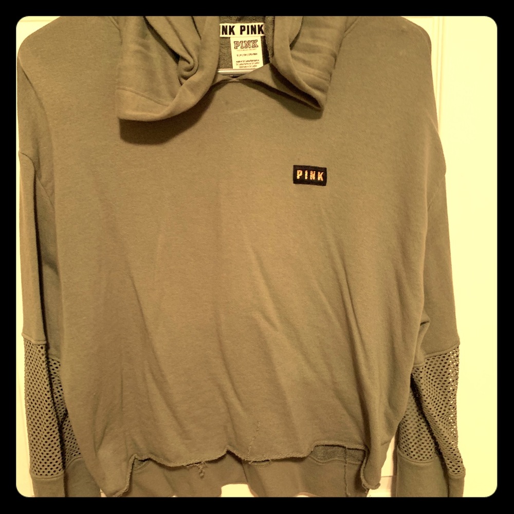 Pink hoodie